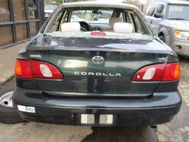 1999 TOYOTA COROLLA VE GREEN 1.8L AT Z16157